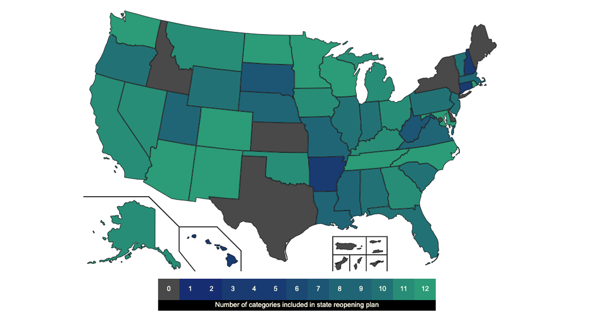 A map of the united states.